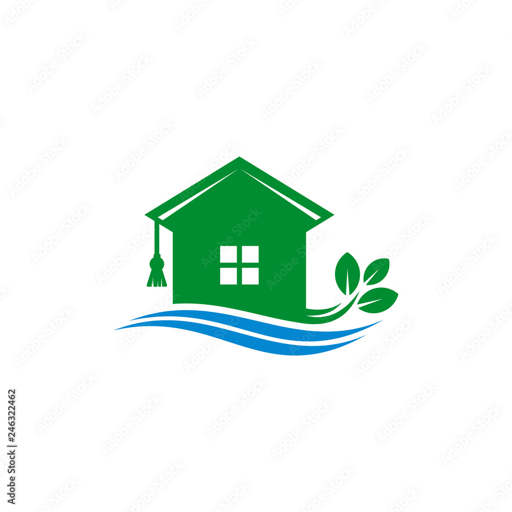 Home education icon symbol design vector illustration Home education icon symbol design vector illustration