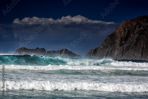 Portugal, Algarve, Arrifana, Praia da Arrifana, Costa Vicentina, Westkueste photo