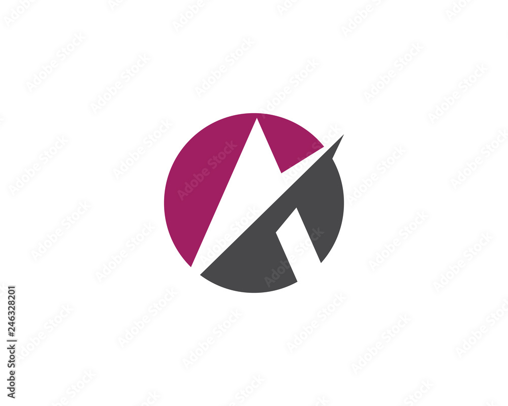 A Letter Logo Business Template Vector icon A Letter Logo Business Template Vector icon