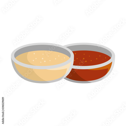 tomato and mayonnaise sauces