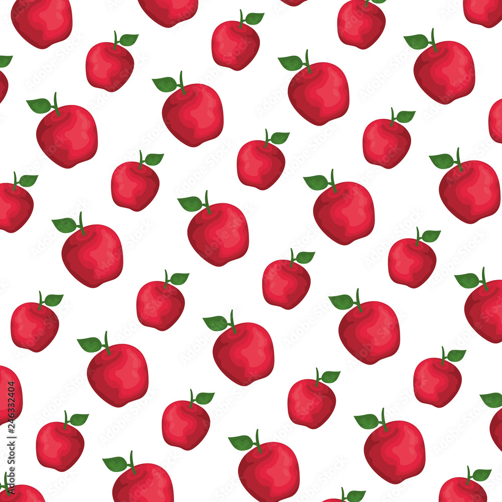 apple fresh fruit pattern background apple fresh fruit pattern background