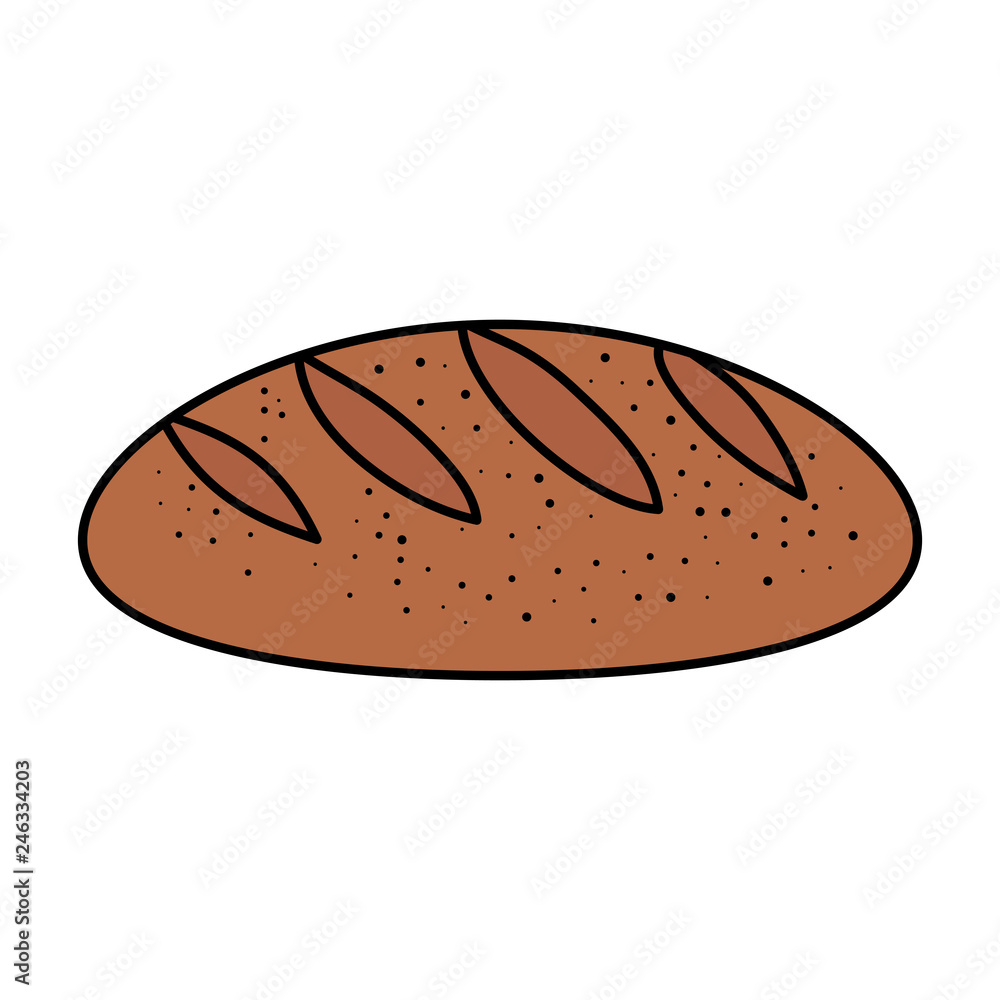 delicious bread integral icon delicious bread integral icon