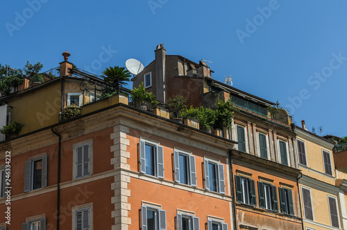 Old house in a European city