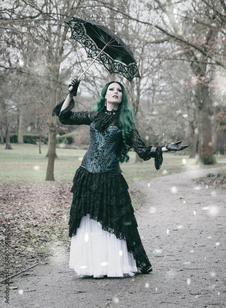 Fototapeta premium Gothic Victorian Lady