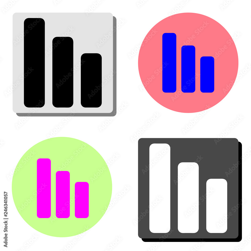 fall schedule. flat vector icon fall schedule. flat vector icon
