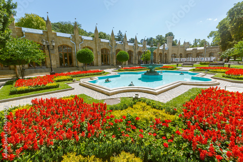 Narzan Gallery in the Kislovodsk City in the Mineralnye Vody Resort in Stavropol Region in Russia