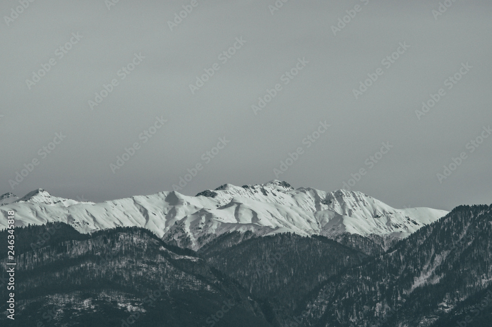 Obraz premium Mountain snow