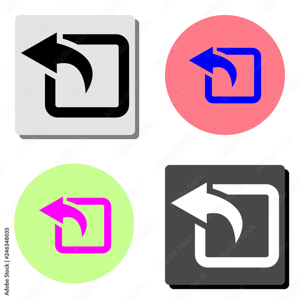 Maximize. flat vector icon Maximize. flat vector icon