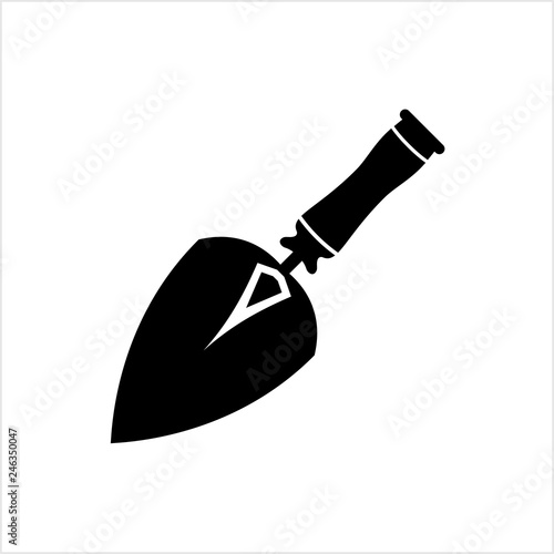 Trowel Icon, Trowel