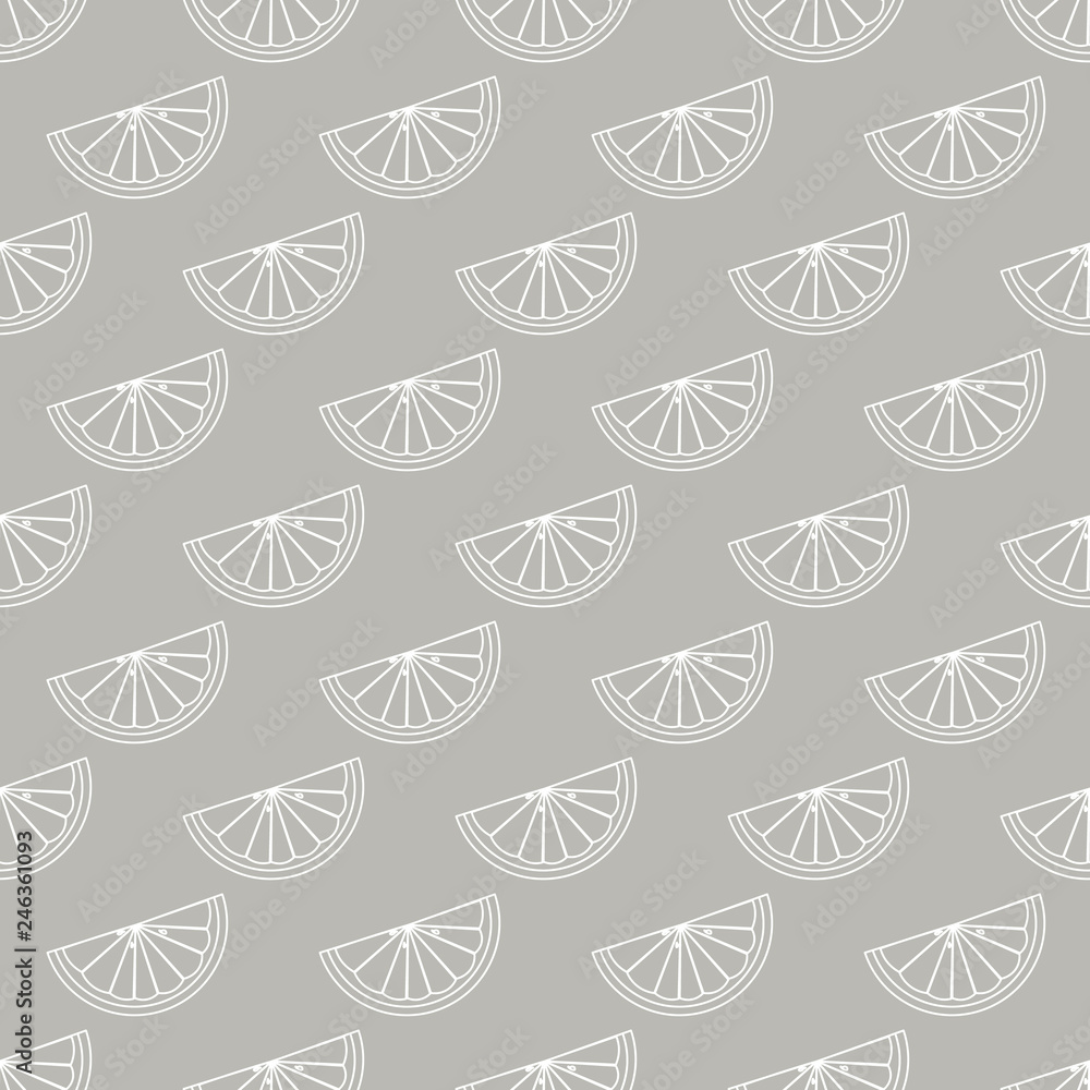 Citrus fruits seamless pattern. Slices of juicy Citrus fruits seamless pattern. Slices of juicy