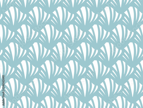 blue small shell pattern