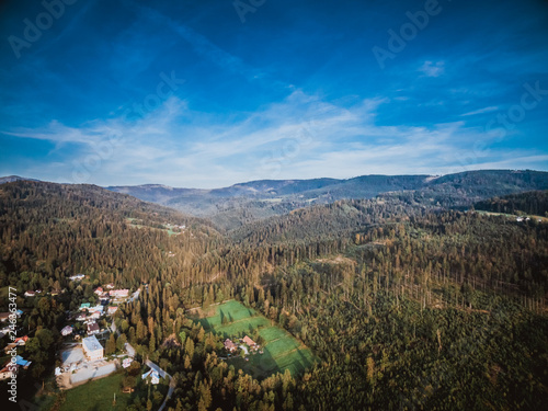 Wisła panorama gór