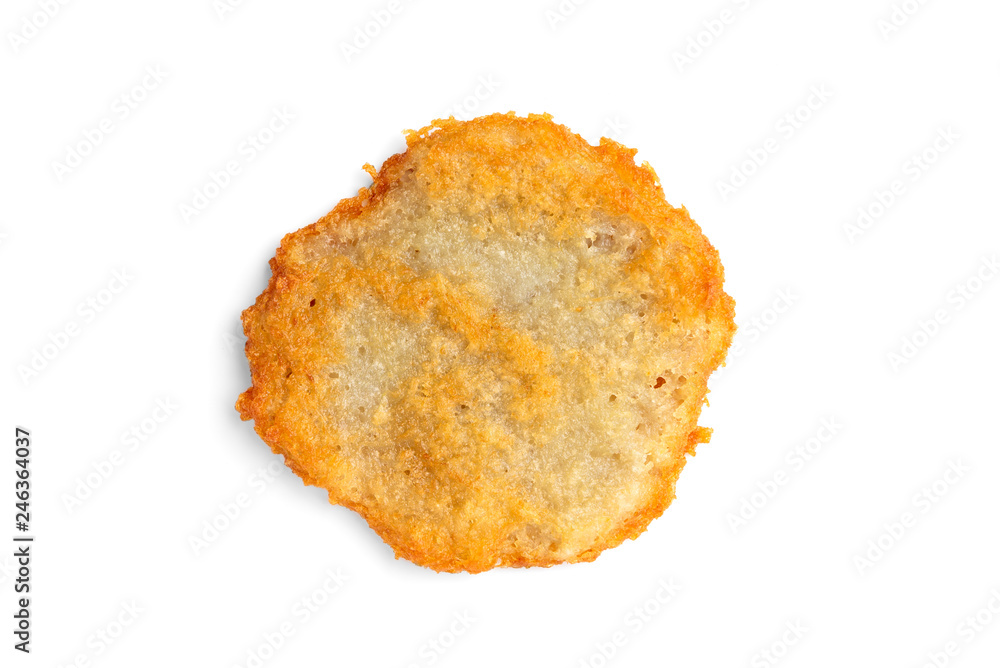 Potato pancakes isolated on white background. Potato pancakes isolated on white background.