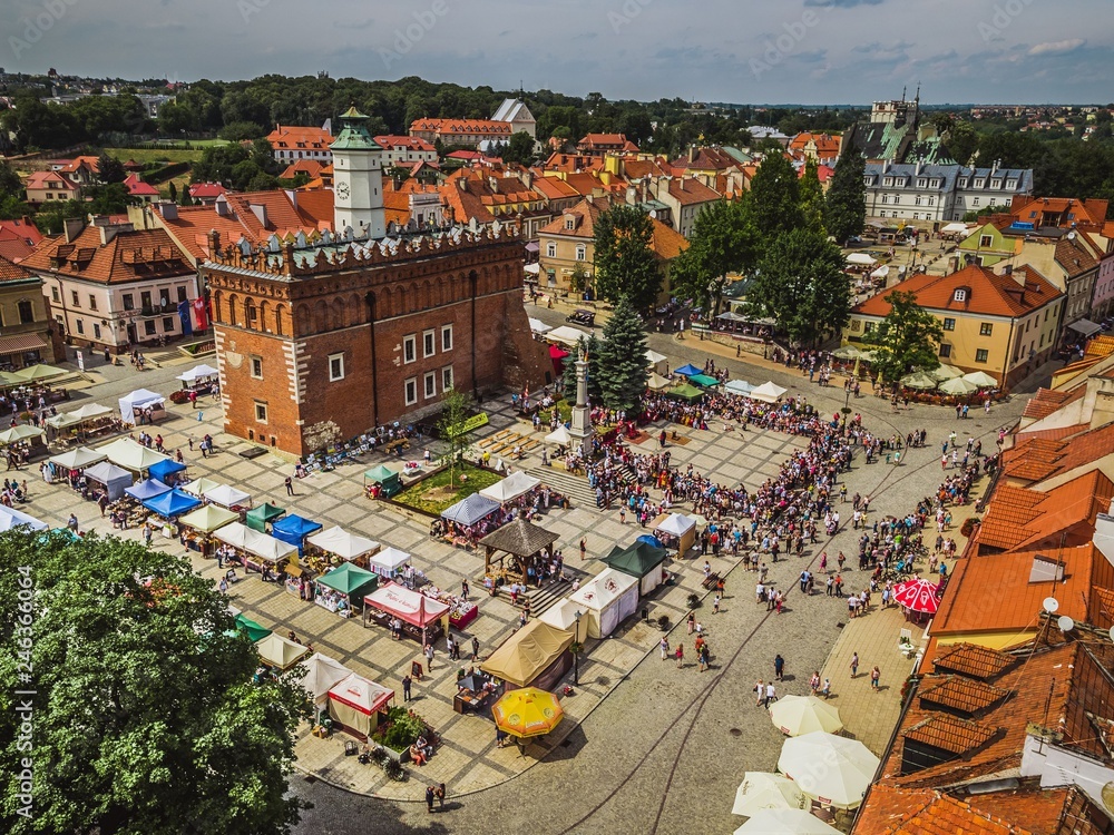Sandomierz Panorama miasta