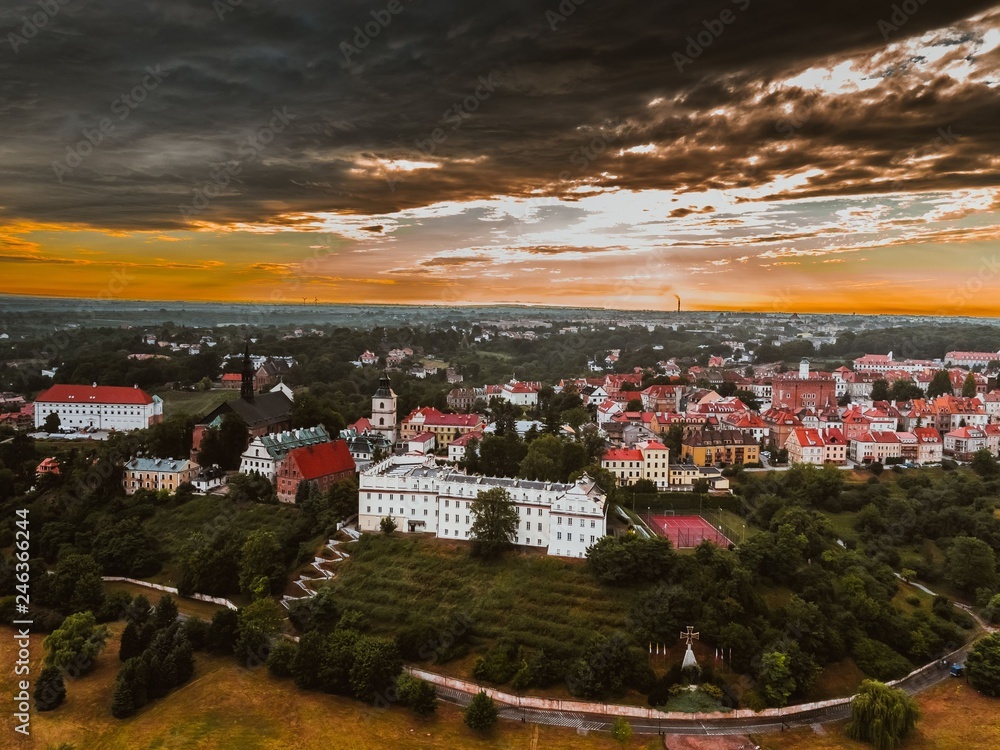 Sandomierz Panorama miasta