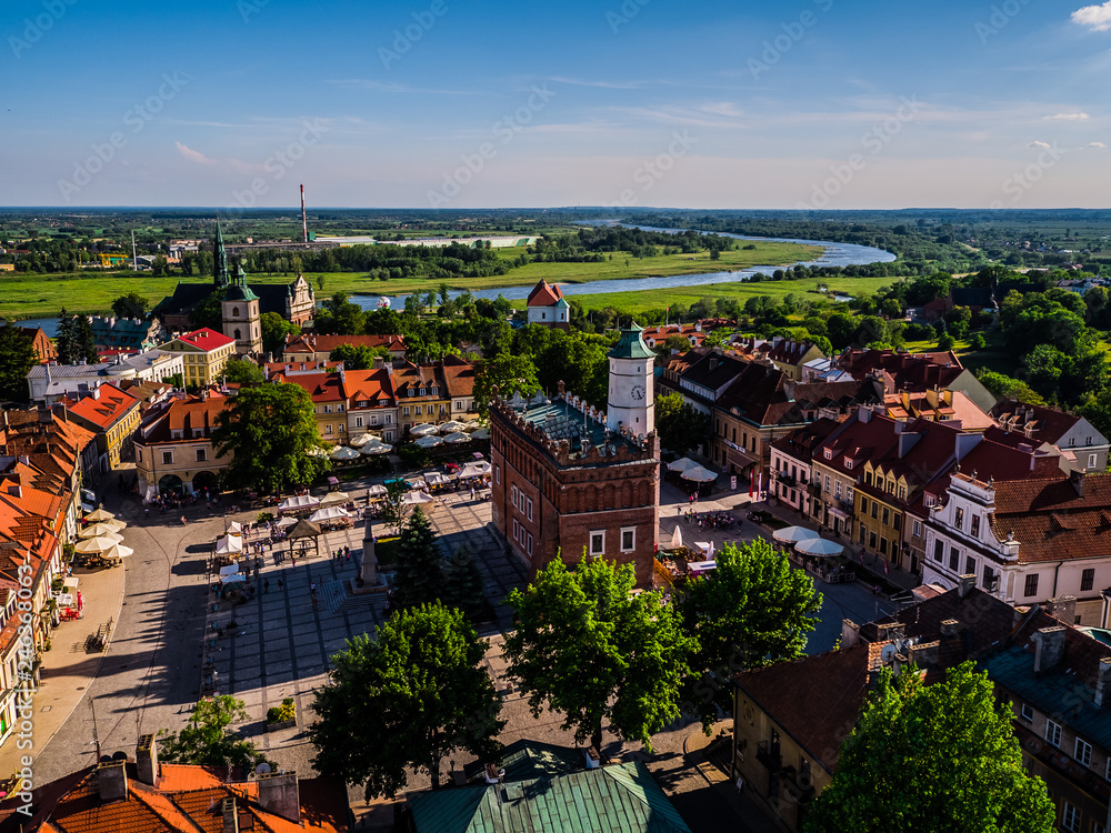 Sandomierz Panorama Rynku