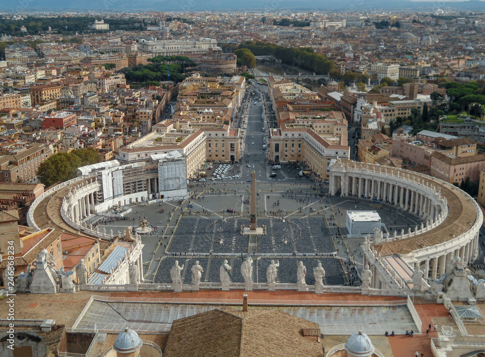 Rome from high view