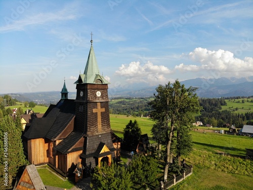 Obraz na płótnie Kościół Ząb Zakopane w salonie