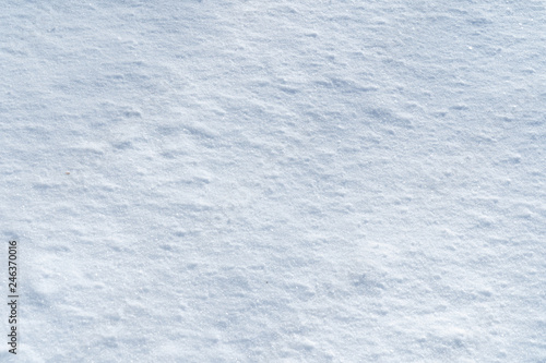 texture of the smooth shiny white snow