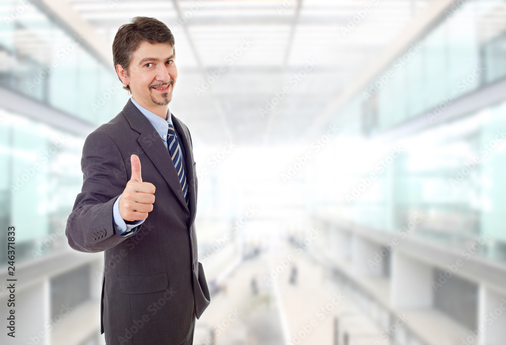 businessman thumb up businessman thumb up