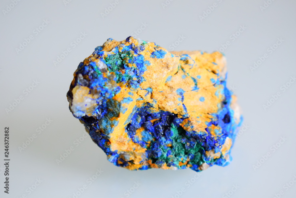 an azurite mineral harvested and analyzed in the laboratory an azurite mineral harvested and analyzed in the laboratory