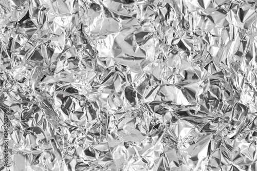 crumpled foil background