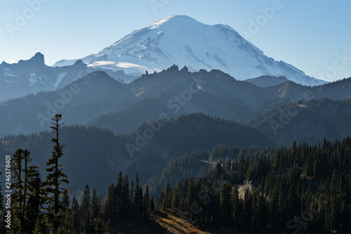 Mount Rainier Daylight Peaks And Details © adonis_abril