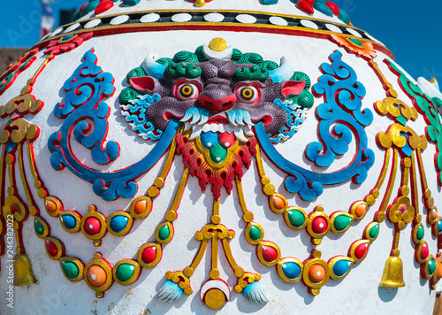 Boudhanath - Bauddhanath Stupa, Kathmandu Valley, Nepal, Asia, Unesco World Heritage Site photo