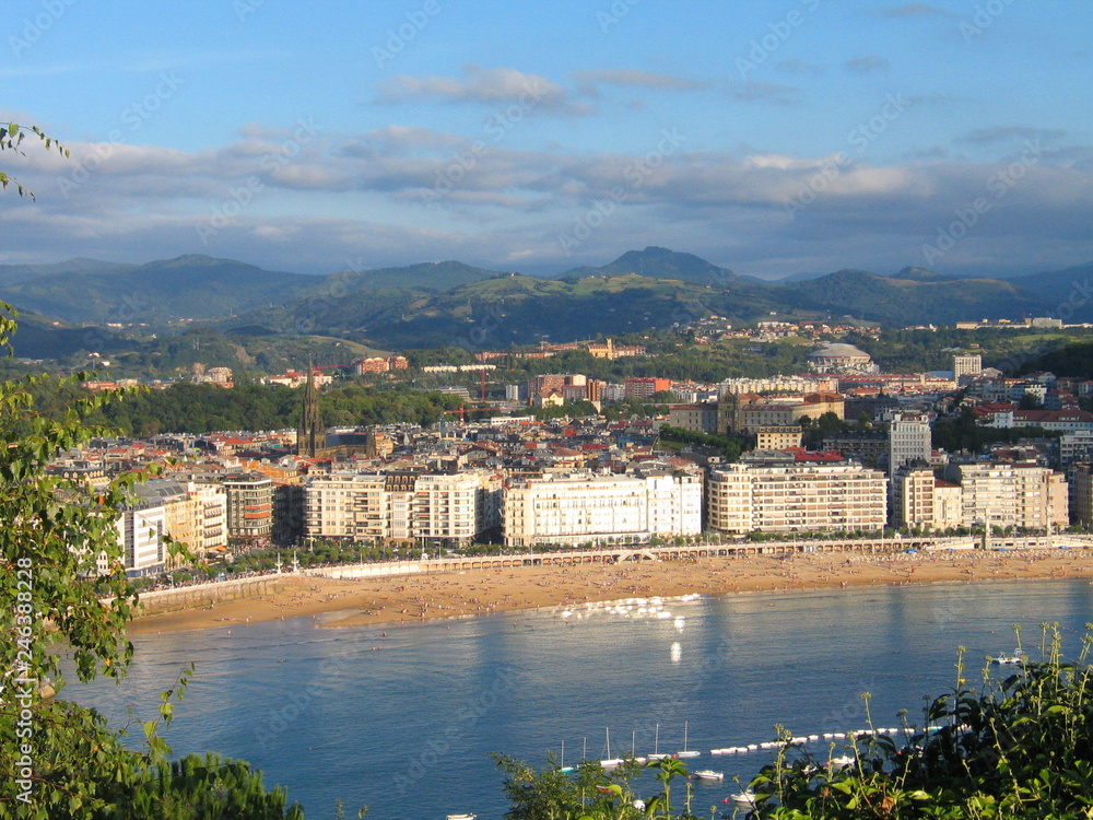 San Sebastian. City of the Basque Country. Spain