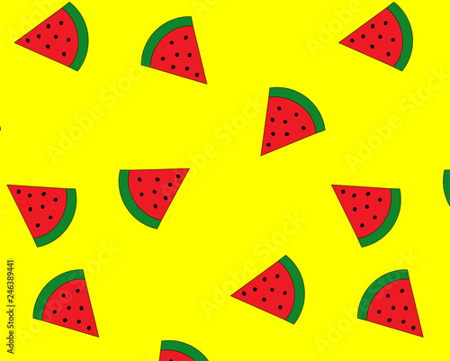 Muster sonnige Melone