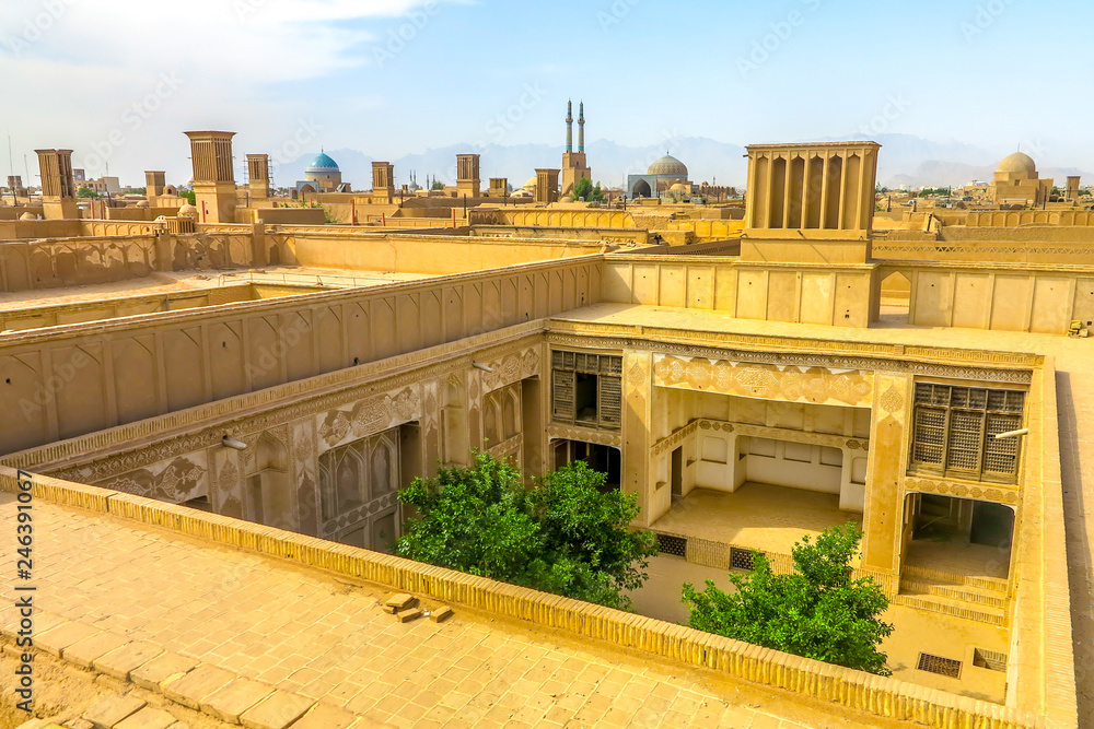 Yazd Old Town Cityscape 02