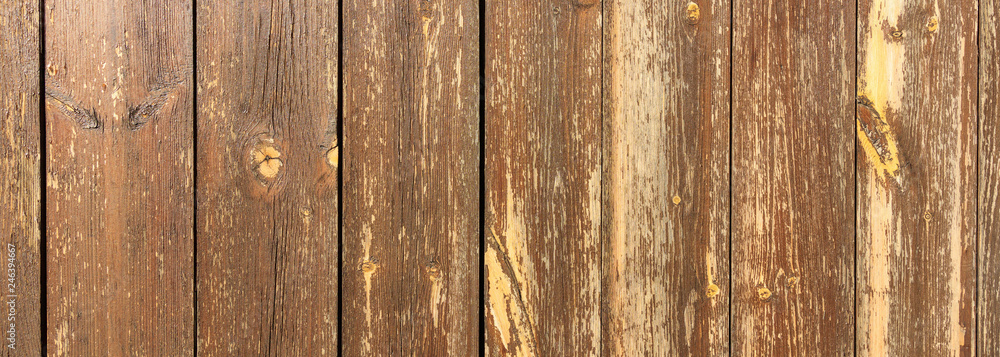 Wood planks, floor or wall, natural board background, banner Wood planks, floor or wall, natural board background, banner