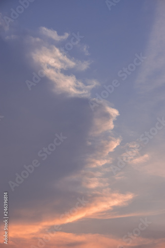 sky with clouds