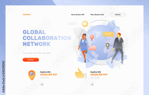 Global Collaboration Network Web Page