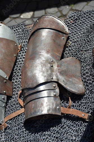 Forged Medieval Knight Leg Knee Armor 
