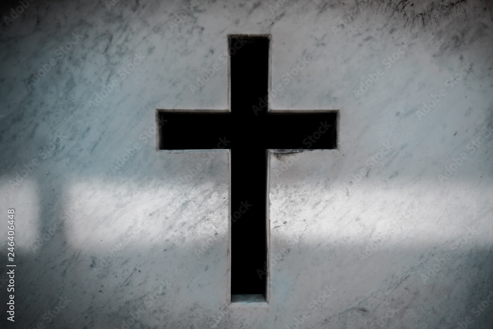 cross on a background