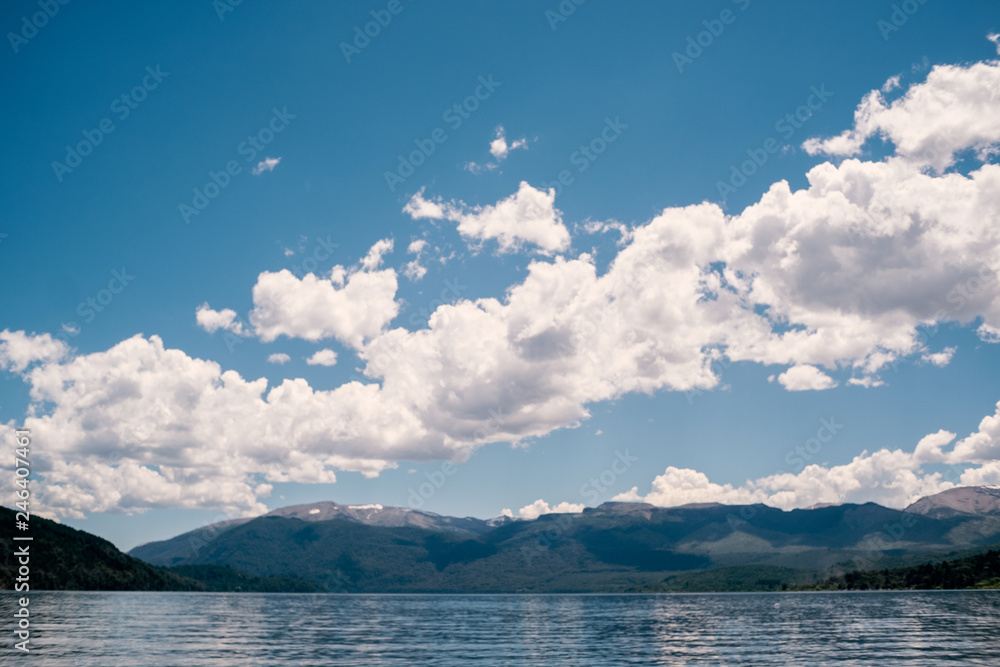 clouds over the lake clouds over the lake