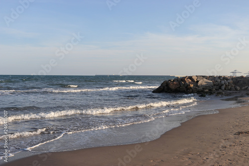 Obraz na płótnie Playa valencia w salonie