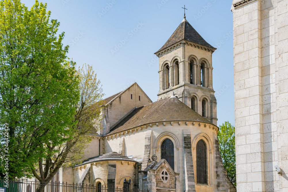 Exterior view of Church of Saint Peter of Montmartre