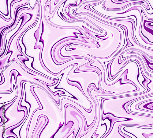 Marble abstract background. Liquid marble violet pattern.