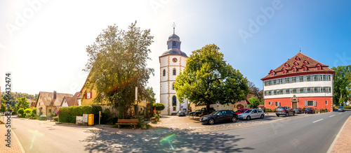 Jakobskirche und Rotes Schloss, Jagsthausen  photo