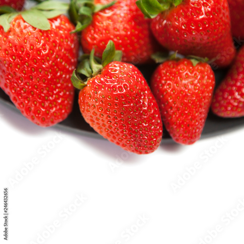 présentation de fraises