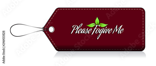 Please forgive me, Label quotes tag