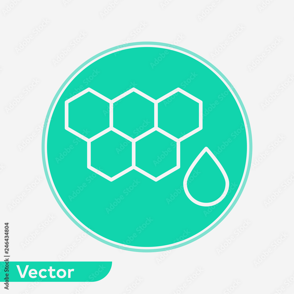 Honey vector icon sign symbol Honey vector icon sign symbol