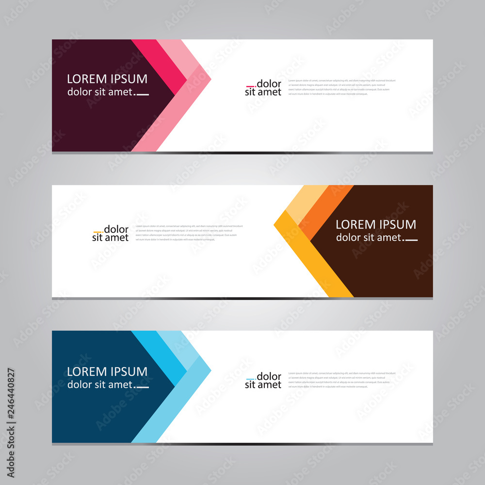 Vector abstract geometric design banner web template. Banner background.modern template design Vector abstract geometric design banner web template. Banner background.modern template design