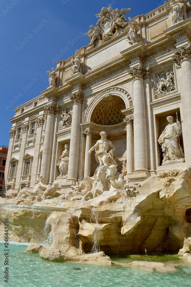 Trevi fountain in Rome