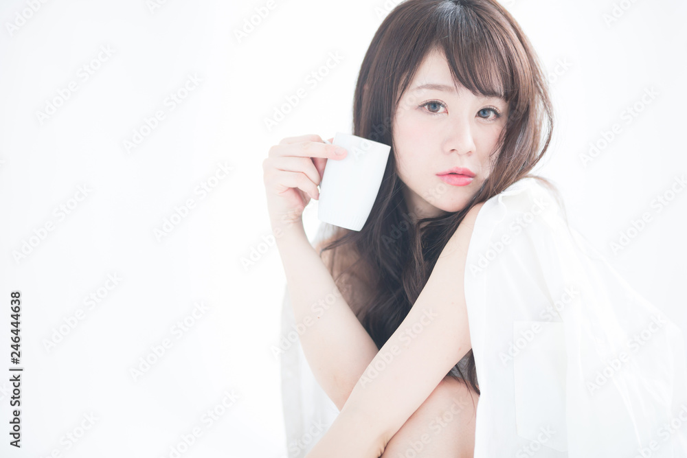 女性・マグカップ 女性・マグカップ