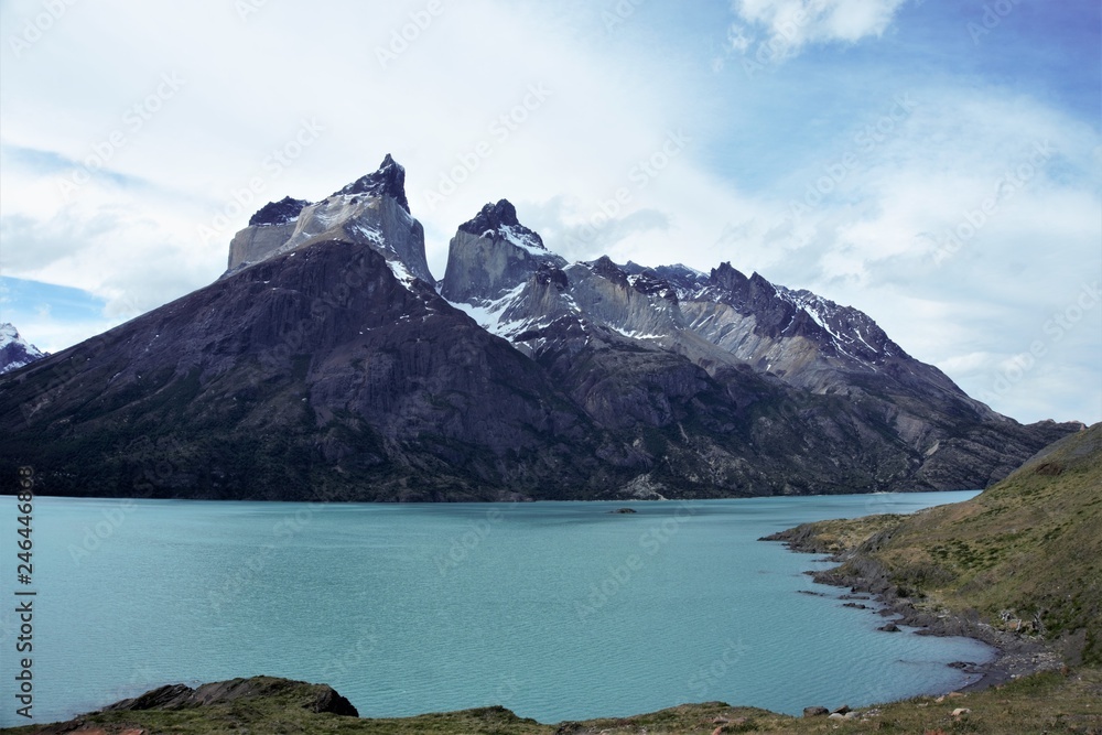 Naklejka Torres del Paine, Chile, Patagonia