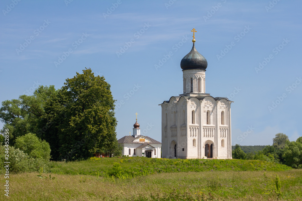 Church of the Intercession of the Holy Virgin on the Nerl, Russia Church of the Intercession of the Holy Virgin on the Nerl, Russia