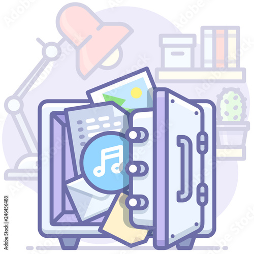 safe data documents files